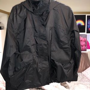 Black lululemon rain jacket!